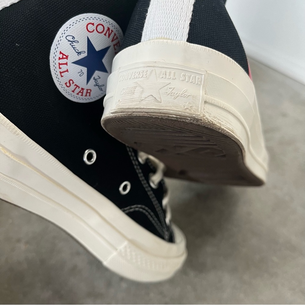 Converse Comme des Garcon Play Chuck 70 Hightops - Picture 5 of 8